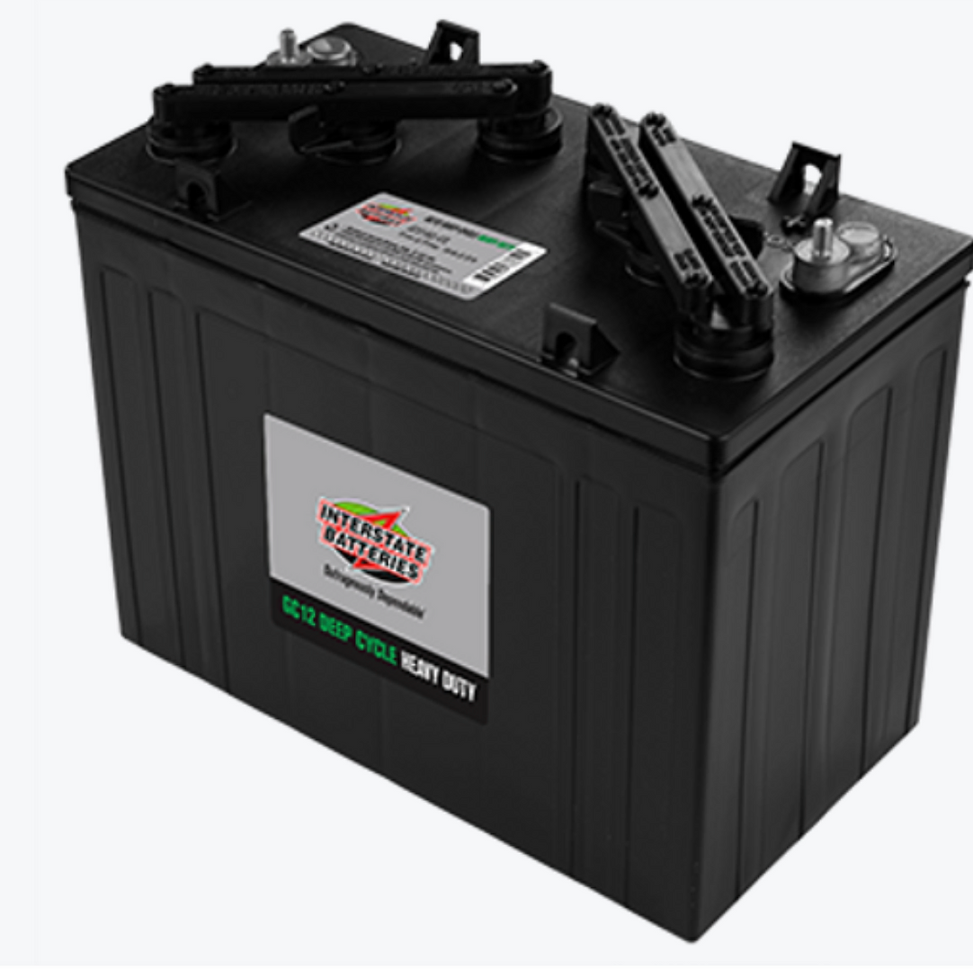 Interstate Battery GC12 12v RI Golf Carts